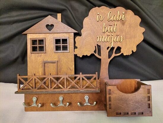 Atslēgu Turētājs Ir labi būt mājās 