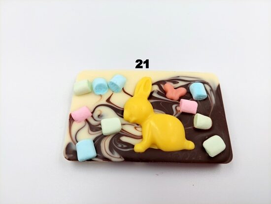 Mazās šokolāde tāfelītes "Lieldienu"