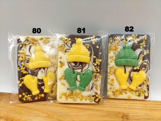 Mazās šokolāde tāfelītes "Ziemassvētku"