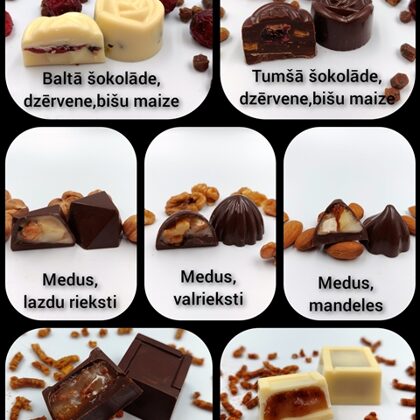 Bišu produkti tumšajā šokolādē 35 EUR