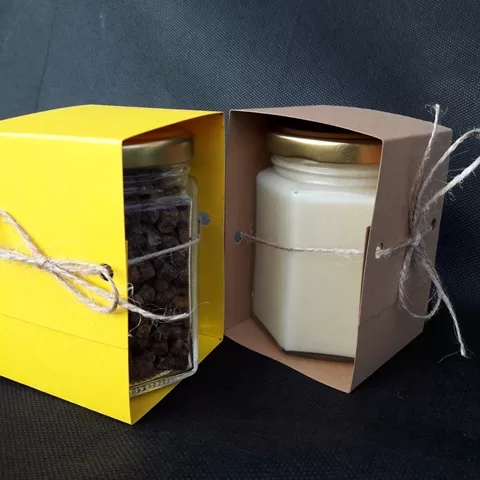 Sešstūra burciņas 2EUR-4EUR