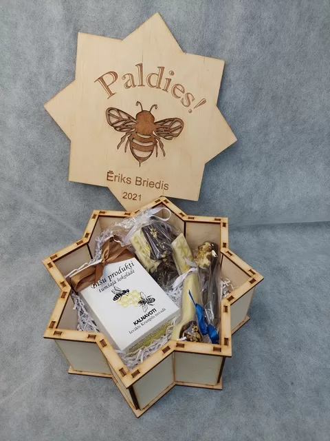 Koka kārba "Zvaigzne" 25EUR