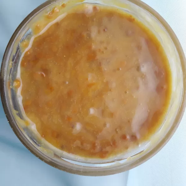 Pollen in honey