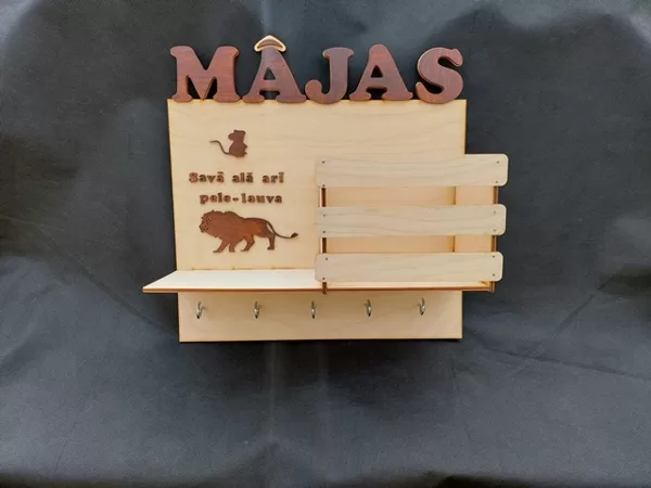 Atslēgu pakaramais "Mājas" 25EUR