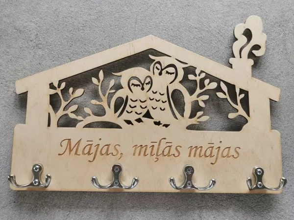 Atslēgu pakaramais "Pūces" 10EUR